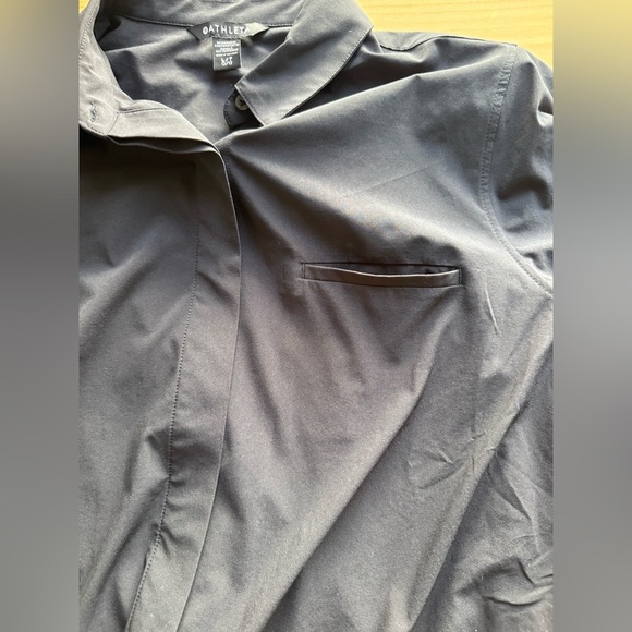 Women’s Athleta Urbanite Featherweight Stretch Button Down Collared Spring Top - Picture 7 of 10